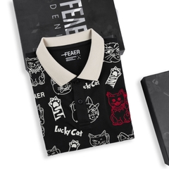 SP488 - Áo Polo Fortune Cat