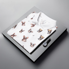 SP570 - Áo Polo French Bulldog