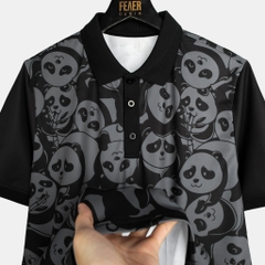 SP608 - Áo Polo Giant Panda