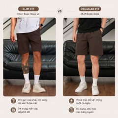 SP851  - Quần short sleek Ngang gối V2