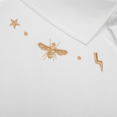SP432 - Áo Polo Thunder Bee White