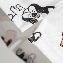 SP400 - Áo Polo Bull White
