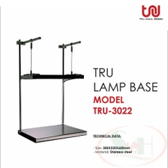 Bộ đế treo đèn TRU Lamp Base Stainless Steel