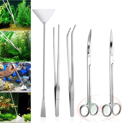 Bộ dụng cụ nhíp kéo xẻng chăm sóc bể
