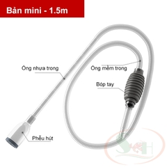 Bộ hút cặn thay nước bể OEM