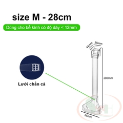 Bộ ống chén Marine Fish Feeder hít móc thành hồ