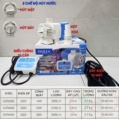 Bơm điện tử Hailea DZR Frequency Pump 3000 / 4000 / 5000