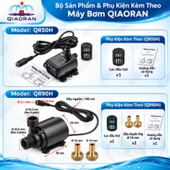 Bơm điện tử Qiaoran mini 5V / 12V chỉnh cấp
