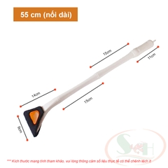 Cọ bùi nhùi cạo rêu tảo bám kính