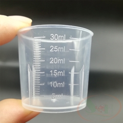 Cốc nhựa chia vạch đong dung tích 10ml / 30ml