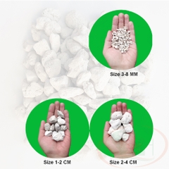 Đá lông vũ nham thạch trắng Turkey Pumice