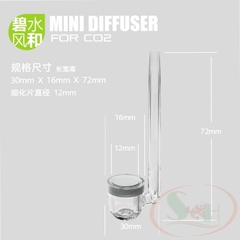 Đầu sủi co2 OEM gốm mini siêu mịn