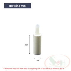 Đầu sủi oxy thường hình trụ mini