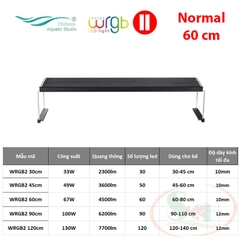 Đèn led Chihiros WRGB 2 Normal 30, 45, 60, 90, 120 cm