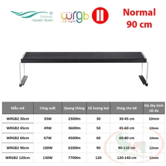 Đèn led Chihiros WRGB 2 Normal 30, 45, 60, 90, 120 cm