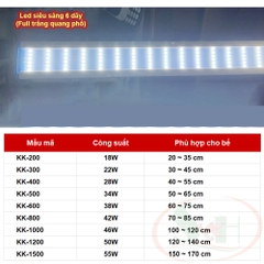 Đèn led KaoKui Aquarium Light KK series