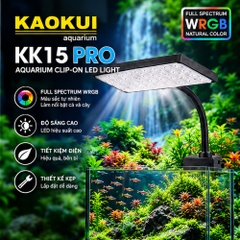 Đèn led kẹp Kaokui WRGB KK15 Pro
