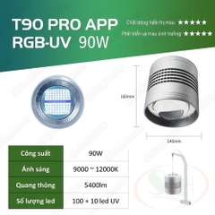 Đèn led lon Week Aqua RGB UV Pro T series T70 / T90 / T140