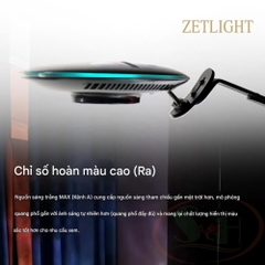 Đèn led rọi UFO Zetlight F8 Pro Max WRGB