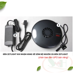 Đèn led rọi UFO Zetlight F8 Pro Max WRGB