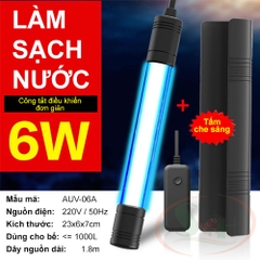 Đèn UV chìm Sunsun 6W, 10W, 14W kèm tấm che