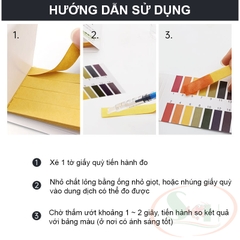 Giấy quỳ tím đo pH Universal Indicator Paper 1-14