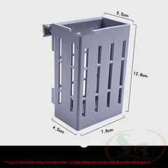 Giỏ nhựa trồng cây thủy canh móc thành hồ