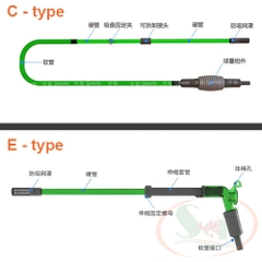 Bộ hút phân cặn Qanvee C300, C600, E3, E6 thay nước bể