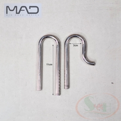 In out inox MAD phi 10, 12, 16, 19 mm