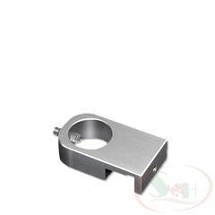 Kẹp nhôm Week CNC giữ ống in out 12, 16, 20 mm
