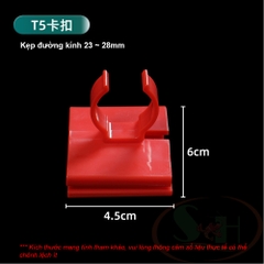 Kẹp OEM giữ đèn ống đa năng T4 / T5 / T8