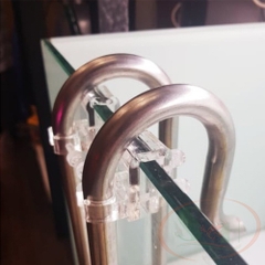 Kẹp ống in out mica DIY