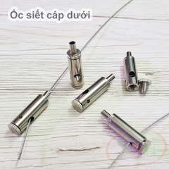 Kit phụ kiện treo đèn MAD ốc siết, cáp inox