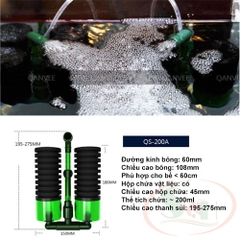 Lọc bio đôi Qanvee QS 100, 200, 100A, 200A
