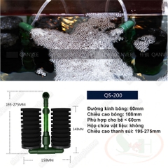 Lọc bio đôi Qanvee QS / X 100 / 200 / 100A / 200A