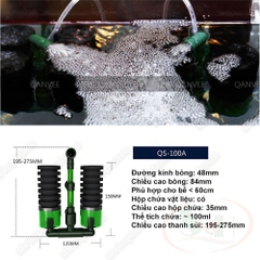 Lọc bio đôi Qanvee QS / X 100 / 200 / 100A / 200A