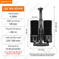 Lọc bio đôi Qanvee QS / X 100 / 200 / 100A / 200A
