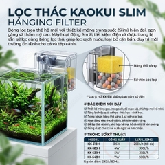 Lọc thác KaoKui Slim Hanging Filter KK 518 / 528 / 538