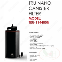 Lọc thùng mini TRU PVC Nano External Filter