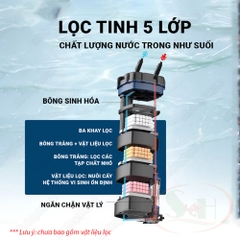 Lọc thùng Sunsun YWY 800 tách phân cặn