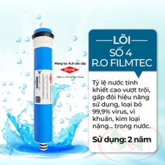 Lõi Số 4 Màng Lọc RO Dow Filmtec