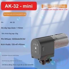 Máy cho ăn Sunsun Mini Smart Feed AK 01S / 02 / 32