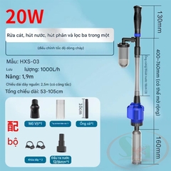 Máy hút cặn Sunsun HXS 02 / 03 Multi Function