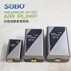 Máy sủi tích điện Sobo AC/DC Air Pump AQ series