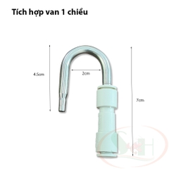 Ống co U Week Aqua nối co2