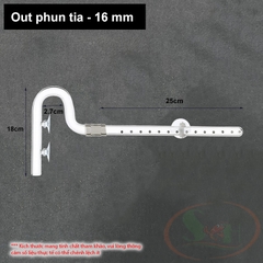 Ống in out thủy tinh mini OEM 10, 12, 16 mm