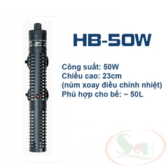 Sưởi Periha HB vỏ bọc nhựa 50W / 100W / 200W / 300W / 500W