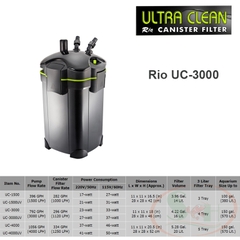 Lọc thùng Rio Ultra Clean UC 1500, 3000, 4000 UV