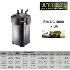 Lọc thùng Rio Ultra Clean UC 1500, 3000, 4000 UV