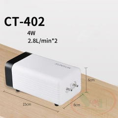 Máy sủi oxy Sunsun CT 201, 202, 402, 404